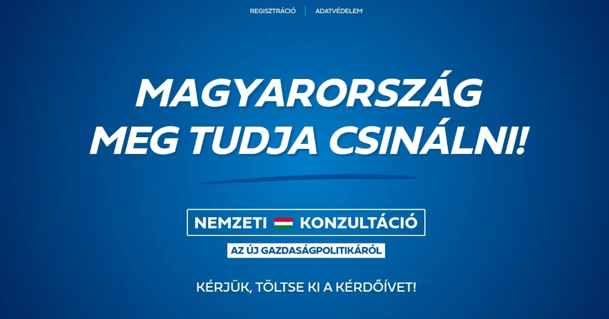 Mostantól online is elérhető a nemzeti konzultációs ív kitöltése!