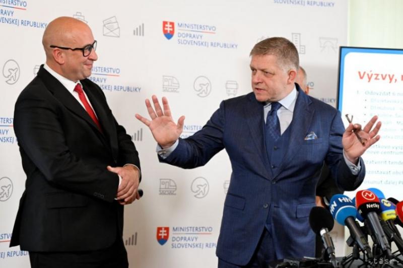 Fico: A közlekedési tárca már elérte a 40%-os szintet.