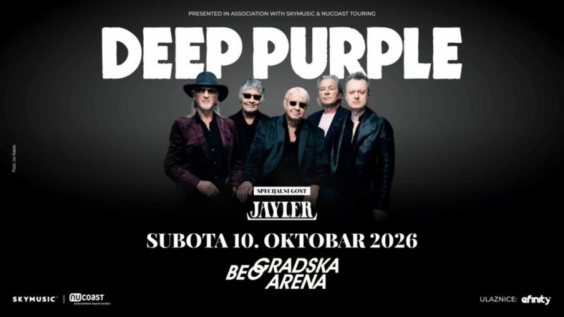 Jövőre Belgrád vibráló színpadán lép fel a legendás Deep Purple! | Vajdaság MA